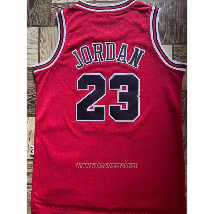 Camiseta Nino Chicago Bulls Michael Jordan NO 23 Mitchell & Ness 1997-98 Rojo